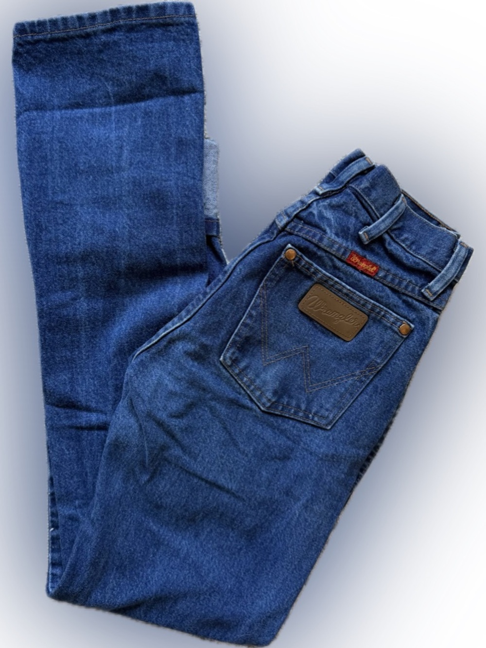 Wrangler Women's Flare Wide-Leg Jeans in Blue